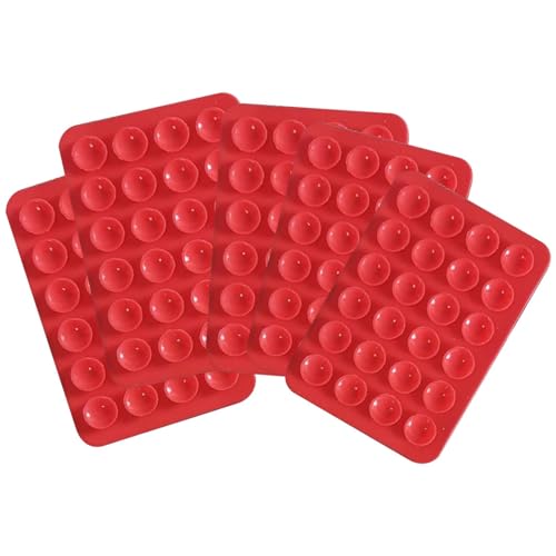 Hqunjikp Saugnapf-Handyhülle, Silikon-Saugnapf-Handyhülle, magnetische Handyhalterung, rutschfestes Handy-Zubehör für Videos von Hqunjikp