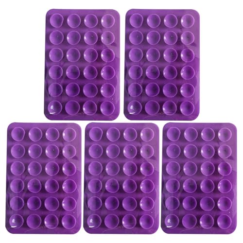 Hqunjikp Silikon-Handy-Ständer – Handyhalterung, Silikon-Saugnapf-Handyhülle, selbstklebende Handyhalterung, rutschfest, magnetisch, Handy-Zubehör für Handy von Hqunjikp