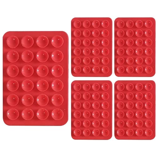 Hqunjikp Silikon-Saugnäpfe Handyhülle, Handyhalterung, Silikon-Saugnapf-Handyhülle, selbstklebende Handyhalterung, rutschfest, magnetisch, Handy-Zubehör für Handy von Hqunjikp