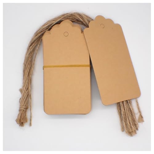 Hrlace Dankeschön-Anhänger Geschenkanhänger Kraftpapier Etiketten Tags Danke Karten Vintage Anhänger mit Schnur Naturjuteschnur für DIY Geschenkverpackung Hochzeitsdeko Geschenke 1# 100 Stück Hrlace Dankeschön-Anhänger Geschenkanhänger Kraftpapier Etiketten Tags Danke Karten Vintage Anhänger mit Schnur Naturjuteschnur für DIY Geschenkverpackung Hochzeitsdeko Geschenke 1# 100 Stück von Hrlace