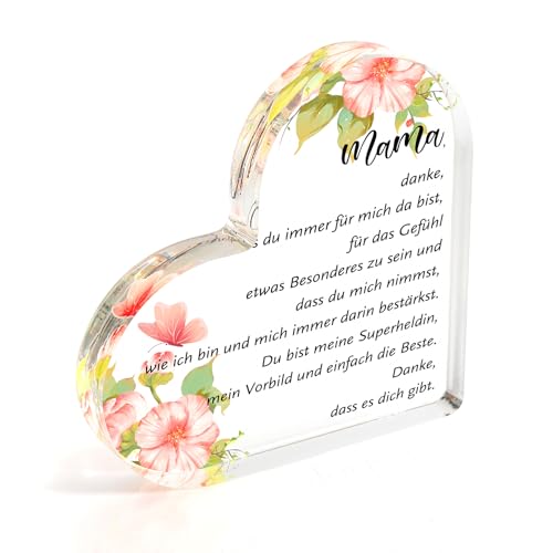 Muttertagsgeschenk Für Mama Oma Geschenk Vatertagsgeschenke Für Papa Opa Geburtstag Mama Opa Papa Oma Acryl Tischschmuck Briefbeschwerer Geschenkideen (danke Mama) Muttertagsgeschenk Für Mama Oma Geschenk Vatertagsgeschenke Für Papa Opa Geburtstag Mama Opa Papa Oma Acryl Tischschmuck Briefbeschwerer Geschenkideen (danke Mama) von Hroanc