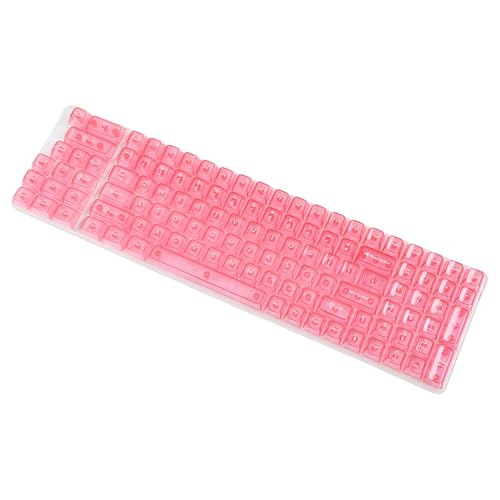Hrtyvhin 115pcs Clear Backit Leuchtetschlüsselkaps Ersatz OEM Höhe Verbessert Die Eingabe Für 61 87 98 104 Layouts Mechanische Tastaturen von Hrtyvhin