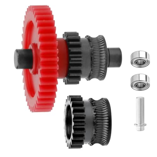Hrtyvhin 3D Druckerzubehör Gehärteter Stahl Extruder Zahnradbaugruppe Extruder Integralwelle Austausch Für 3D Drucker von Hrtyvhin