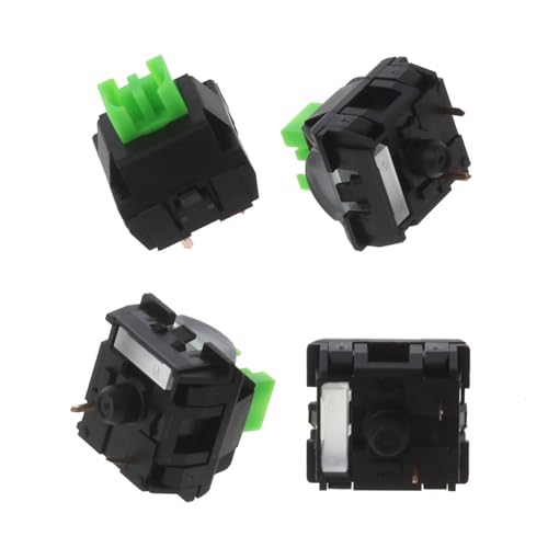Hrtyvhin Grüne Wellenschalter Für Die Mechanische Tastatur Mit 16 8 Millionen Farboption 4PCS Set von Hrtyvhin