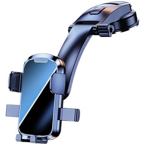 Hrtyvhin Kfz-Halterung für das Auto, verstellbare Handyhalterung, automatische Klemmung, Armaturenbrett-Halterung, Saugnapfhalterung Hrtyvhin Kfz-Halterung für das Auto, verstellbare Handyhalterung, automatische Klemmung, Armaturenbrett-Halterung, Saugnapfhalterung von Hrtyvhin