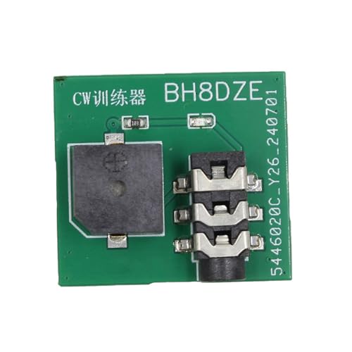 Hrtyvhin Leichter Morsecode Praxis Tool Morse Key Trainer Mit LED Indikatoren Piepers Für Alle Fähigkeiten Morse Code Training von Hrtyvhin