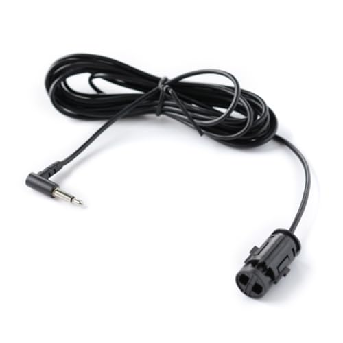 Hrtyvhin Line-3,5-mm-Stecker, Fahrzeug-Mikrofon mit verlängertem 3 m langem Kabel für Tonaufnahme, Kommunikation, Navigation Hrtyvhin Line-3,5-mm-Stecker, Fahrzeug-Mikrofon mit verlängertem 3 m langem Kabel für Tonaufnahme, Kommunikation, Navigation von Hrtyvhin
