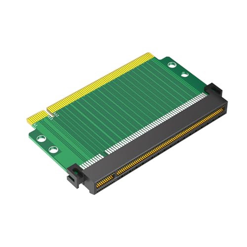 Hrtyvhin PCIE X16 Male to Female Connector PCIE 16X Reverse Converter PCIe X16 Expansion Card Risers Für Desktop PC von Hrtyvhin