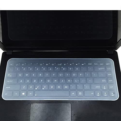 Premium Ultra Thin Keyboard Cover Protector Universal Computer Tastatur Cover Silikon Schutzhülle für 13 Zoll 14 Zoll 15 Zoll 16 Zoll 17 Zoll Laptop, Notebook, Netbook, Chromebook für 13 Zoll 35,6 von HshDUti