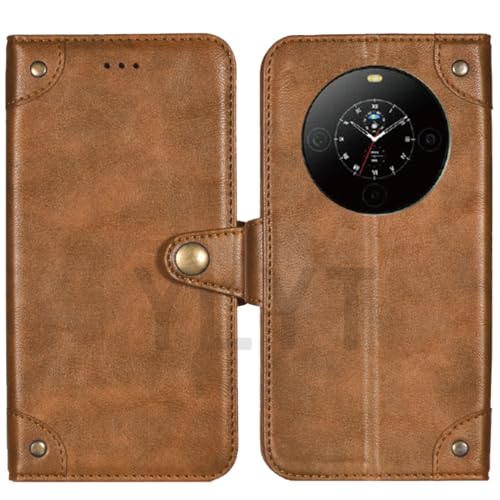 HsinchuTien Flip Braun Schutz Hülle Case Etui Leder Tasche Handyhülle Klassisch Kartenfach Cover Für FOSSiBOT S3 Pro 6.67 inch HsinchuTien Flip Braun Schutz Hülle Case Etui Leder Tasche Handyhülle Klassisch Kartenfach Cover Für FOSSiBOT S3 Pro 6.67 inch von HsinchuTien