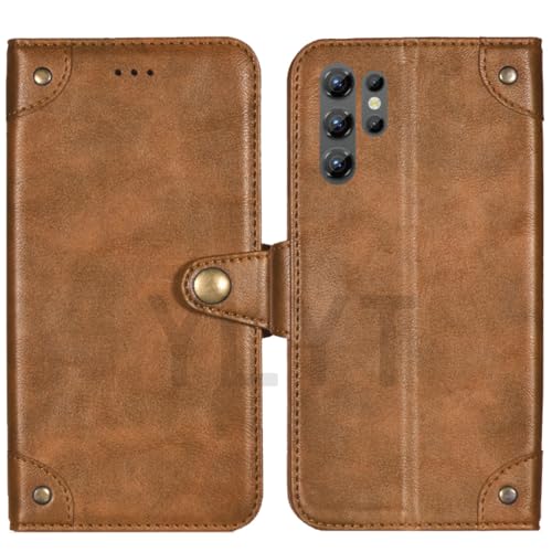 HsinchuTien Flip Braun Schutz Hülle Case Etui Leder Tasche Handyhülle Klassisch Kartenfach Cover Für Oukitel C1 6.52 inch HsinchuTien Flip Braun Schutz Hülle Case Etui Leder Tasche Handyhülle Klassisch Kartenfach Cover Für Oukitel C1 6.52 inch von HsinchuTien