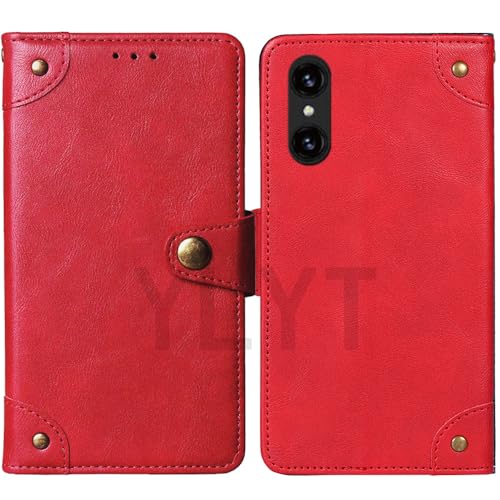 HsinchuTien Flip Rot Schutz Hülle Case Etui Leder Tasche Handyhülle Klassisch Kartenfach Cover Für Logicom Aero 6.5 inch HsinchuTien Flip Rot Schutz Hülle Case Etui Leder Tasche Handyhülle Klassisch Kartenfach Cover Für Logicom Aero 6.5 inch von HsinchuTien