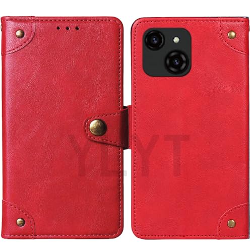 HsinchuTien Flip Rot Schutz Hülle Case Etui Leder Tasche Handyhülle Klassisch Kartenfach Cover Für Logicom Sense 6.5 inch HsinchuTien Flip Rot Schutz Hülle Case Etui Leder Tasche Handyhülle Klassisch Kartenfach Cover Für Logicom Sense 6.5 inch von HsinchuTien