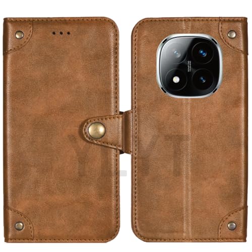 HsinchuTien Flip TPU Silikon Braun Schutz Hülle Case Etui Leder Tasche Handyhülle Klassisch Kartenfach Cover Für Xiaomi Redmi Note 14 Pro 6.67 inch HsinchuTien Flip TPU Silikon Braun Schutz Hülle Case Etui Leder Tasche Handyhülle Klassisch Kartenfach Cover Für Xiaomi Redmi Note 14 Pro 6.67 inch von HsinchuTien