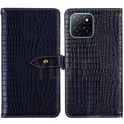 HsinchuTien Flip TPU Silikon Case Etui Blau Leder Tasche Schutz Hülle Handy Horizontale Standfunktion Magnetverschluss Cover Für Honor X8c 4G 6.7 inch HsinchuTien Flip TPU Silikon Case Etui Blau Leder Tasche Schutz Hülle Handy Horizontale Standfunktion Magnetverschluss Cover Für Honor X8c 4G 6.7 inch von HsinchuTien