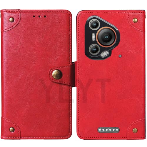 HsinchuTien Flip TPU Silikon Rot Schutz Hülle Case Etui Leder Tasche Handyhülle Klassisch Kartenfach Cover Für Blackview BL7000 6.78 inch HsinchuTien Flip TPU Silikon Rot Schutz Hülle Case Etui Leder Tasche Handyhülle Klassisch Kartenfach Cover Für Blackview BL7000 6.78 inch von HsinchuTien