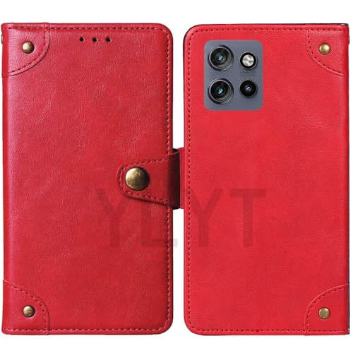 HsinchuTien Flip TPU Silikon Rot Schutz Hülle Case Etui Leder Tasche Handyhülle Klassisch Kartenfach Cover Für Motorola Moto G 5G 2025 6.7 inch HsinchuTien Flip TPU Silikon Rot Schutz Hülle Case Etui Leder Tasche Handyhülle Klassisch Kartenfach Cover Für Motorola Moto G 5G 2025 6.7 inch von HsinchuTien