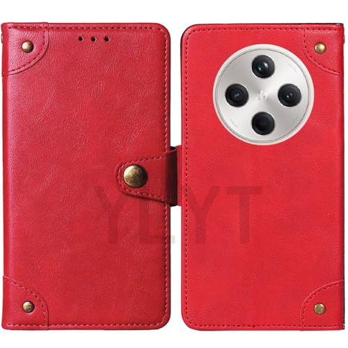 HsinchuTien Flip TPU Silikon Rot Schutz Hülle Case Etui Leder Tasche Handyhülle Klassisch Kartenfach Cover Für Oppo Find X8 6.59 inch HsinchuTien Flip TPU Silikon Rot Schutz Hülle Case Etui Leder Tasche Handyhülle Klassisch Kartenfach Cover Für Oppo Find X8 6.59 inch von HsinchuTien