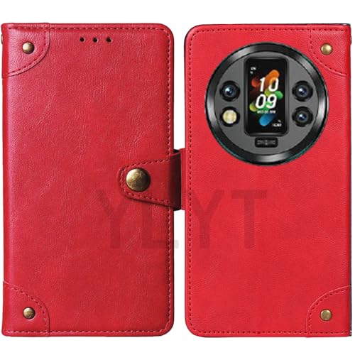 HsinchuTien Flip TPU Silikon Rot Schutz Hülle Case Etui Leder Tasche Handyhülle Klassisch Kartenfach Cover Für Oukitel WP200 Pro 6.7 inch HsinchuTien Flip TPU Silikon Rot Schutz Hülle Case Etui Leder Tasche Handyhülle Klassisch Kartenfach Cover Für Oukitel WP200 Pro 6.7 inch von HsinchuTien