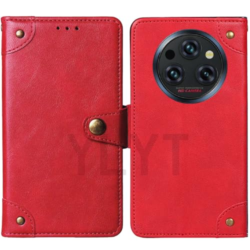 HsinchuTien Flip TPU Silikon Rot Schutz Hülle Case Etui Leder Tasche Handyhülle Klassisch Kartenfach Cover Für Oukitel WP35 Pro 6.6 inch HsinchuTien Flip TPU Silikon Rot Schutz Hülle Case Etui Leder Tasche Handyhülle Klassisch Kartenfach Cover Für Oukitel WP35 Pro 6.6 inch von HsinchuTien
