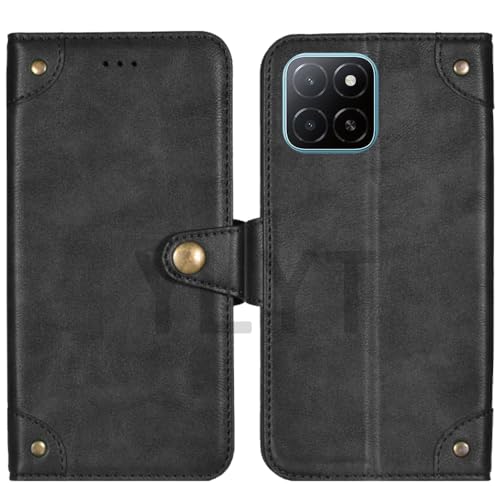 HsinchuTien Flip TPU Silikon Schwarz Schutz Hülle Case Etui Leder Tasche Handyhülle Klassisch Kartenfach Cover Für Honor X5b Plus 6.56 inch HsinchuTien Flip TPU Silikon Schwarz Schutz Hülle Case Etui Leder Tasche Handyhülle Klassisch Kartenfach Cover Für Honor X5b Plus 6.56 inch von HsinchuTien