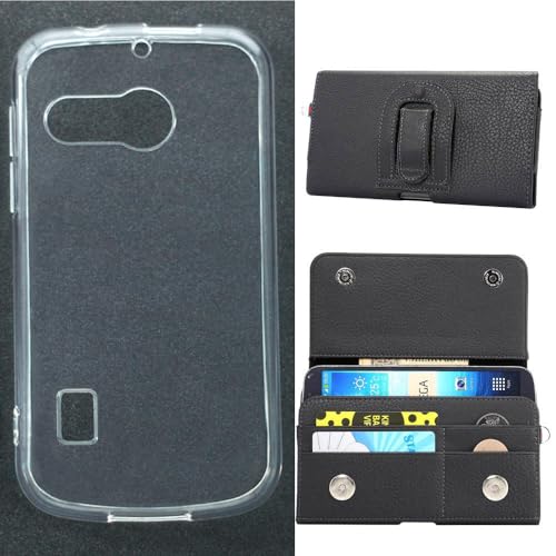 HsinchuTien Transparent TPU Silikon Case Etui Clip Leder Tasche Schutz Hülle Magnetverschluss Strapazierfähiger Cover FürDoro 5860 5862 2.4 inch HsinchuTien Transparent TPU Silikon Case Etui Clip Leder Tasche Schutz Hülle Magnetverschluss Strapazierfähiger Cover FürDoro 5860 5862 2.4 inch von HsinchuTien