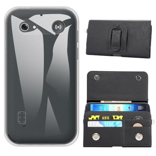 HsinchuTien Transparent TPU Silikon Case Etui Clip Leder Tasche Schutz Hülle Magnetverschluss Strapazierfähiger Cover FürDoro Leva L10 L11 2.4 inch HsinchuTien Transparent TPU Silikon Case Etui Clip Leder Tasche Schutz Hülle Magnetverschluss Strapazierfähiger Cover FürDoro Leva L10 L11 2.4 inch von HsinchuTien