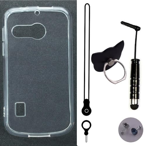 HsinchuTien Transparent TPU Silikon Case Etui Tasche Schutz Hülle Cover Ringhalterung Lanyard FürDoro 5860 5862 2.4 inch HsinchuTien Transparent TPU Silikon Case Etui Tasche Schutz Hülle Cover Ringhalterung Lanyard FürDoro 5860 5862 2.4 inch von HsinchuTien