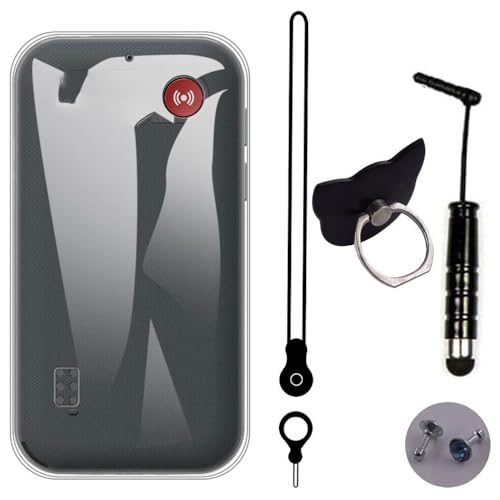 HsinchuTien Transparent TPU Silikon Case Etui Tasche Schutz Hülle Cover Ringhalterung Lanyard FürDoro Leva X10 2.4 inch HsinchuTien Transparent TPU Silikon Case Etui Tasche Schutz Hülle Cover Ringhalterung Lanyard FürDoro Leva X10 2.4 inch von HsinchuTien