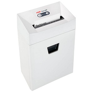 HSM Pure 320 Aktenvernichter mit Streifenschnitt P-2, 3,9 mm, bis 15 Blatt, weiß HSM Pure 320 Aktenvernichter mit Streifenschnitt P-2, 3,9 mm, bis 15 Blatt, weiß von Hsm