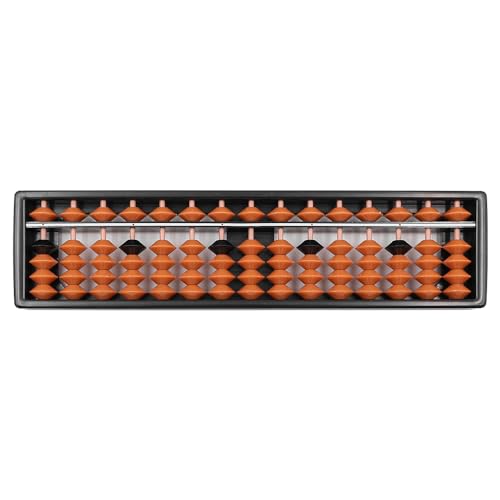 Hsthe Sea Abacus Tool 15-stelliger Abacus Abacus Chinesischer Vintage-Rechner für Mathematikunterricht von Hsthe Sea