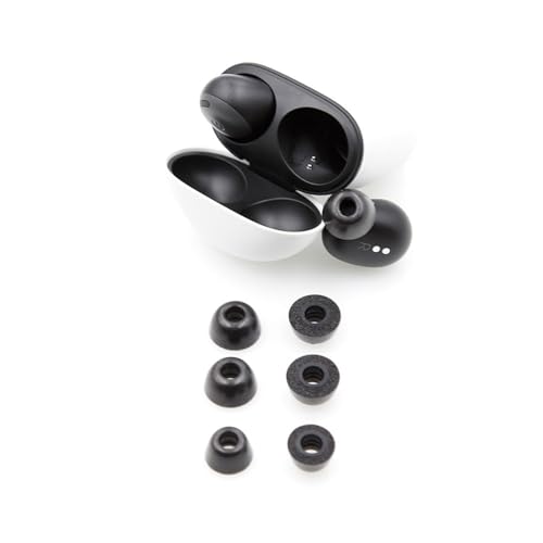 3 Paar Memory Foam Tips, kompatibel mit Pixel Buds Pro, Anti Slip Replacement Ear Tips, S/M/L, Ersatz Ohrstöpsel, Bluetooth Headset Zubehör, für täglichen Austausch von Bluetooth Headset Ohrhörern 3 Paar Memory Foam Tips, kompatibel mit Pixel Buds Pro, Anti Slip Replacement Ear Tips, S/M/L, Ersatz Ohrstöpsel, Bluetooth Headset Zubehör, für täglichen Austausch von Bluetooth Headset Ohrhörern von Hsupez