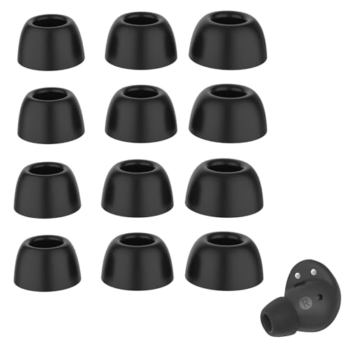 6 Paar Kopfhörer Ohrstöpsel für Satz Galaxy Buds 2 Pro, 3 Größen, Ultra Comfort Galaxy Buds 2 Pro Ohrstöpsel Replacement, Silikon Kopfhörer Ear Buds Zubehör kompatibel mit Samsung Galaxy Buds2 Pro von Hsupez