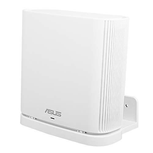 BECEMURU Wandhalterung, Ständer, Huafly Stabilität, ABS-Wandhalterung, Schutzhalterung, Ständer, Router-Schutz für Asus ZenWiFi AC/AX Whole-Home Tri-Band Mesh WiFi 6 System (CT8/XT8) (Weiß, 1 Stück) von Huafly