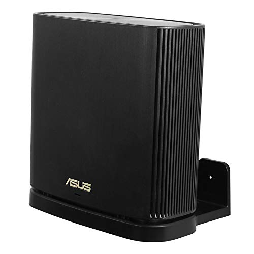 Huafly BECEMURU Wandhalterung Ständer Halterung, Stabilität ABS Wandhalterung Router Guard für ASUS ZenWiFi AC/AX Whole Home Tri-Band Mesh WiFi 6 System (CT8/XT8) (Schwarz, 1 Pack) von Huafly