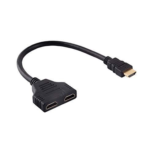 Huairdum HDMI-Buchsenkabel, Tragbarer HDMI-Kabelsplitter, der in HDTV Weit Verbreitet Ist von Huairdum