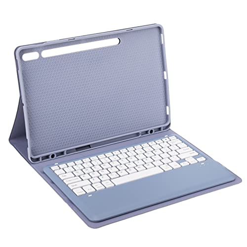 Huairdum Tablet-Tastaturhülle, Total Protection Touchpad-Tastaturhülle, Abnehmbar, Tragbar für Meetings (Ohne Touchpad) von Huairdum