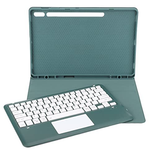 Huairdum Tastaturabdeckung -Tastatur Tablet-Tastaturabdeckung Dunkelgrün für S8+ 2022 (Mit Touchpad) von Huairdum