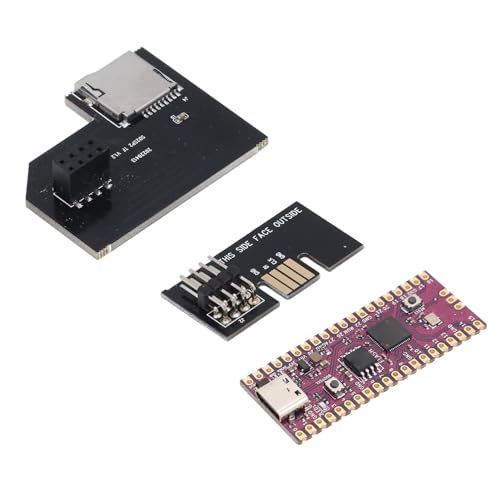 Retro-Konsolen-Entwicklungsboard, Micro-Speicherkartenleser, FPC-Flexkabel, 16 MB Onboard-Flash-Speicher mit Adapter für DOL 001 von Huairdum