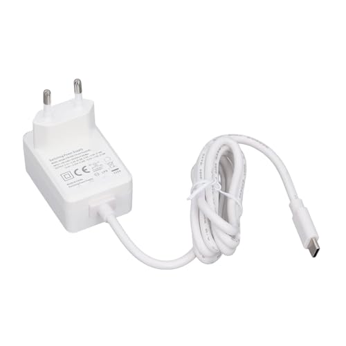 USB-Netzteil, 5,1 V, 5 A, 27 W, USB-Netzteil, Adapter, 120 Mm Kabel, Typ C, AC100–240 V, für Pi 5 (EU-Stecker) von Huairdum