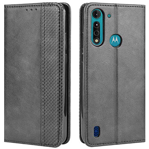 HualuBro Handyhülle für Motorola Moto G8 Power Lite Hülle, Retro Leder Stoßfest Klapphülle Schutzhülle Handytasche LederHülle Flip Case Cover für Motorola Moto G8 Power Lite Tasche, Schwarz HualuBro Handyhülle für Motorola Moto G8 Power Lite Hülle, Retro Leder Stoßfest Klapphülle Schutzhülle Handytasche LederHülle Flip Case Cover für Motorola Moto G8 Power Lite Tasche, Schwarz von HualuBro