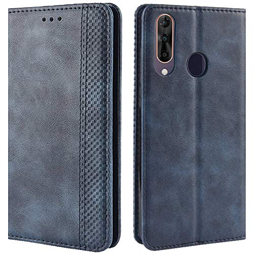 HualuBro Handyhülle für Wiko View 3 Pro Hülle, Retro Leder Brieftasche Tasche Schutzhülle Handytasche LederHülle Flip Case Cover für Wiko View3 Pro 2019 - Blau HualuBro Handyhülle für Wiko View 3 Pro Hülle, Retro Leder Brieftasche Tasche Schutzhülle Handytasche LederHülle Flip Case Cover für Wiko View3 Pro 2019 - Blau von HualuBro