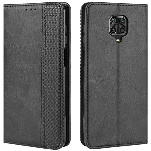 HualuBro Handyhülle für Xiaomi Redmi Note 9S Hülle, Redmi Note 9 Pro Hülle, Retro Leder Stoßfest Klapphülle Handy Tasche LederHülle Flip Case Cover für Redmi Note 9S Schutzhülle, Schwarz HualuBro Handyhülle für Xiaomi Redmi Note 9S Hülle, Redmi Note 9 Pro Hülle, Retro Leder Stoßfest Klapphülle Handy Tasche LederHülle Flip Case Cover für Redmi Note 9S Schutzhülle, Schwarz von HualuBro