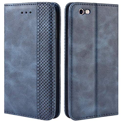 HualuBro Handyhülle für iPhone SE 2020 Hülle, iPhone 8 Hülle, iPhone 7 Hülle, Retro Leder Stoßfest Klapphülle Schutzhülle Handytasche Flip Case Cover für iPhone SE 2 SE2 Tasche, Blau HualuBro Handyhülle für iPhone SE 2020 Hülle, iPhone 8 Hülle, iPhone 7 Hülle, Retro Leder Stoßfest Klapphülle Schutzhülle Handytasche Flip Case Cover für iPhone SE 2 SE2 Tasche, Blau von HualuBro