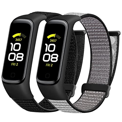 Huamanlou Armband Kompatibel mit Samsung Galaxy Fit 2 Armband, Nylon Atmungsaktives Verstellbares Uhrenarmband Sport Ersatzarmband für Galaxy Fit 2 Huamanlou Armband Kompatibel mit Samsung Galaxy Fit 2 Armband, Nylon Atmungsaktives Verstellbares Uhrenarmband Sport Ersatzarmband für Galaxy Fit 2 von Huamanlou