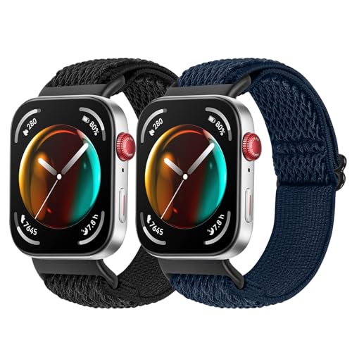 Huamanlou Elastisches Armband Kompatibel mit Huawei Watch Fit 3, Nylon Verstellbares Sport Loop Ersatzarmband für Huawei Watch Fit 3 Herren Damen Huamanlou Elastisches Armband Kompatibel mit Huawei Watch Fit 3, Nylon Verstellbares Sport Loop Ersatzarmband für Huawei Watch Fit 3 Herren Damen von Huamanlou