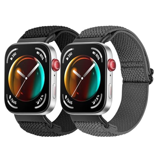 Huamanlou Elastisches Armband Kompatibel mit Huawei Watch Fit 3, Nylon Verstellbares Sport Loop Ersatzarmband für Huawei Watch Fit 3 Herren Damen Huamanlou Elastisches Armband Kompatibel mit Huawei Watch Fit 3, Nylon Verstellbares Sport Loop Ersatzarmband für Huawei Watch Fit 3 Herren Damen von Huamanlou