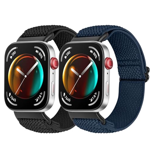 Huamanlou Elastisches Armband Kompatibel mit Huawei Watch Fit 3, Nylon Verstellbares Sport Loop Ersatzarmband für Huawei Watch Fit 3 Herren Damen Huamanlou Elastisches Armband Kompatibel mit Huawei Watch Fit 3, Nylon Verstellbares Sport Loop Ersatzarmband für Huawei Watch Fit 3 Herren Damen von Huamanlou