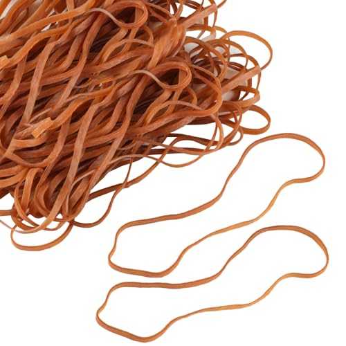 80 Stück Gummiband Breit, Gummibänder groß, Gummiringe Breit, Gummiringe Große Gummiband Rund, Haushaltsgummi Rubber Bands für Haushalt Büro Zuhause Schule(130x4mm) von HuangXinyu