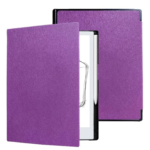 Anwendbar für das Remarkable 2 Paper Tablet 26,2 cm (10,3 Zoll) bemerkenswerte Schutzhülle mit 2 Stiften (lila) von Huanghua